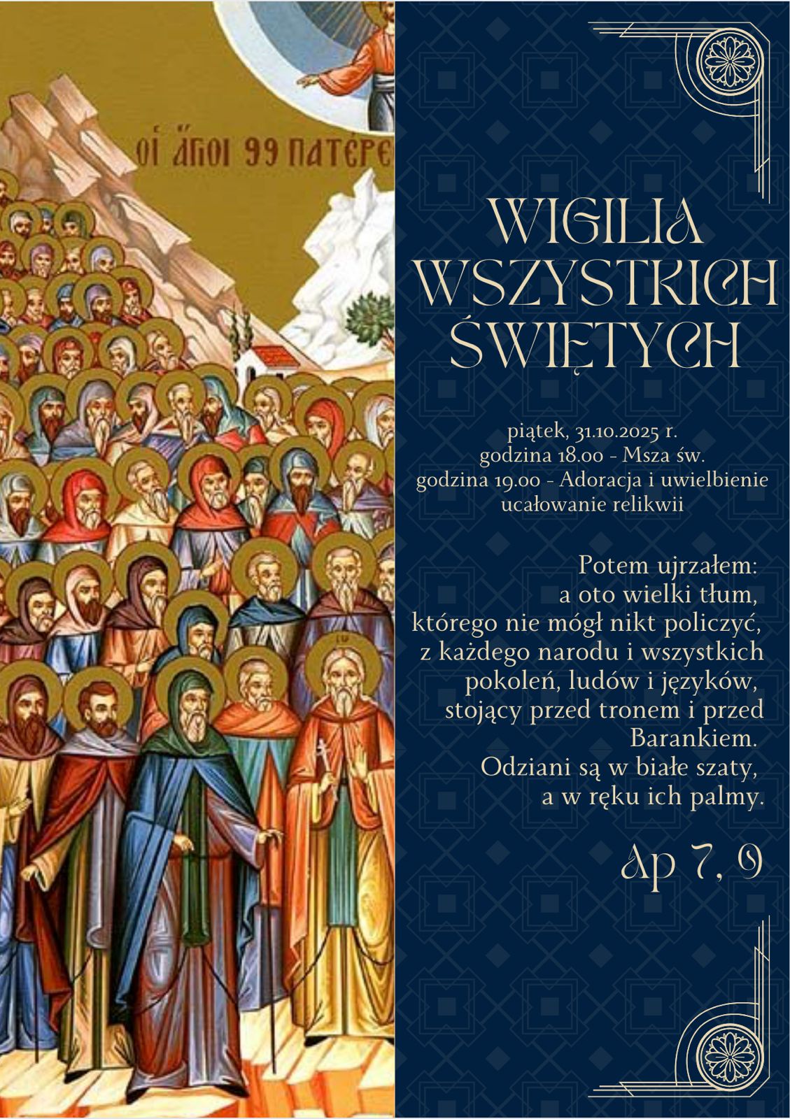 wigilia swietych